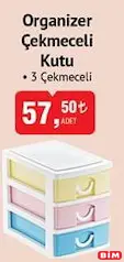ORGANİZER ÇEKMECELİ KUTU